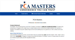 Desktop Screenshot of pcamasters.com